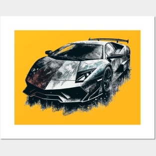 Lamborghini Murcielago Posters and Art